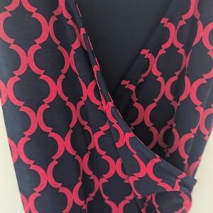 Stitch Fix (Hawthorne 41) sleeveless wrap dress